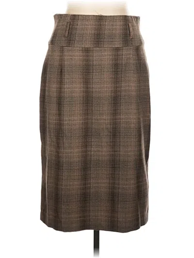Pre-owned Ninety Formal Skirt In Brown