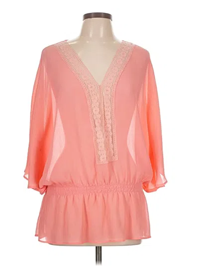 Pre-owned Ninety Kimono In Pink