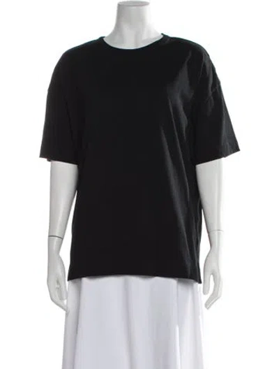 Pre-owned Ninety Percent Crew Neck Short Sleeve T-shirt In Blue