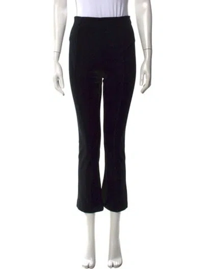 Pre-owned Ninety Percent Flared Pants In Black