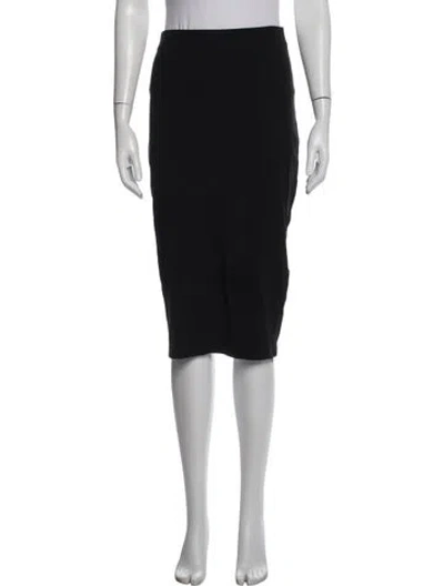 Pre-owned Ninety Percent Knee-length Skirt In Black