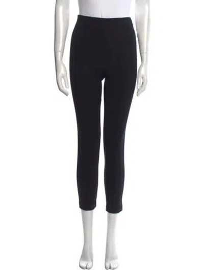Pre-owned Ninety Percent Skinny Leg Pants In Black