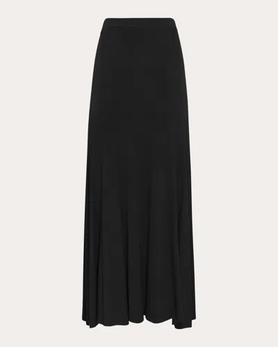 Ninety Percent Women's Flute Maxi Skirt In Black