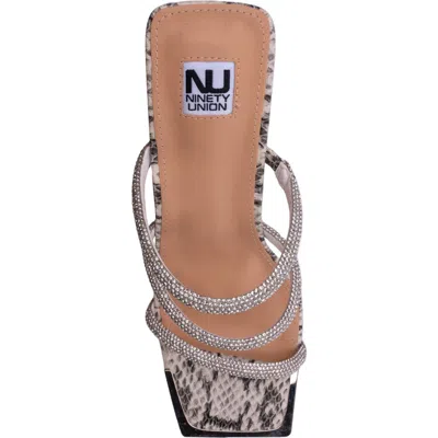 Ninety Union Angel Wedge Heel Sandal In Natural