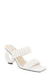 Ninety Union Ash Heeled Sandal In White