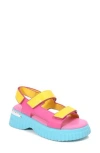 Ninety Union Bayside Platform Sandal In Multi