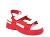 Ninety Union Bayside Platform Sandal In Red