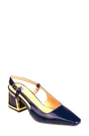 Ninety Union Blake Slingback Pump In Navy