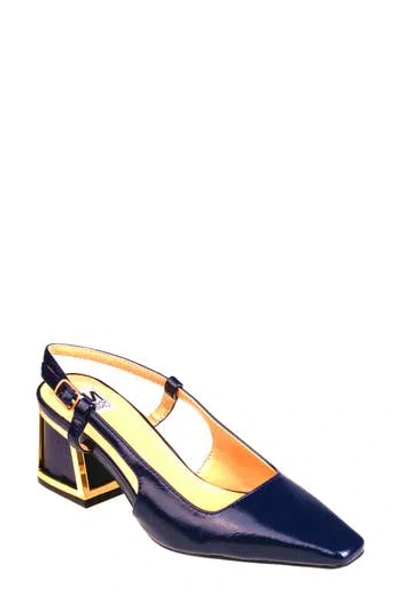Ninety Union Blake Slingback Pump In Navy