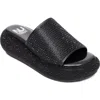 Ninety Union Blingar Slide Sandal In Black