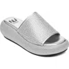 Ninety Union Blingar Slide Sandal In Silver