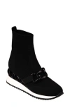 Ninety Union Brooklyn Pull-on Sneaker In Black