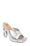 Ninety Union Cancun Slide Sandal In Silver