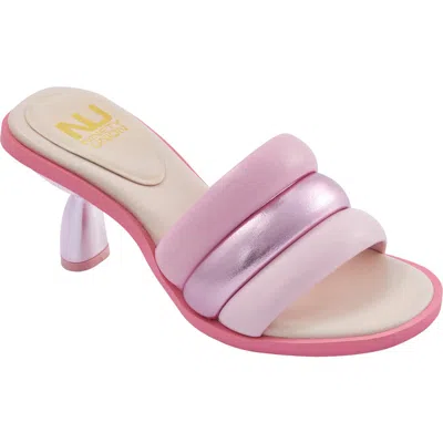 Ninety Union Candy Slide Sandal In Pastel Multi