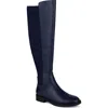 Ninety Union Crush Knee High Boot In Blue