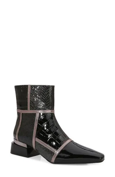 Ninety Union Dakota Faux Leather Bootie In Black
