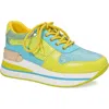 Ninety Union Dallas Platform Sneaker In Multi