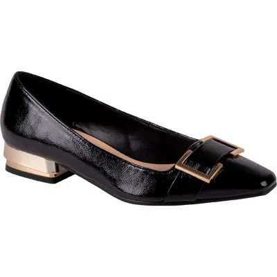 Ninety Union Dove Buckle Flat In Black