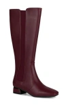 Ninety Union Eva Knee High Boot In Burgundy
