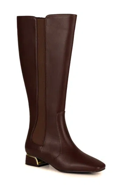Ninety Union Eva Knee High Boot In Brown