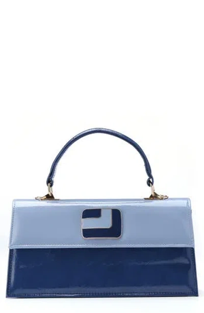Ninety Union Faith Clutch Bag In Blue