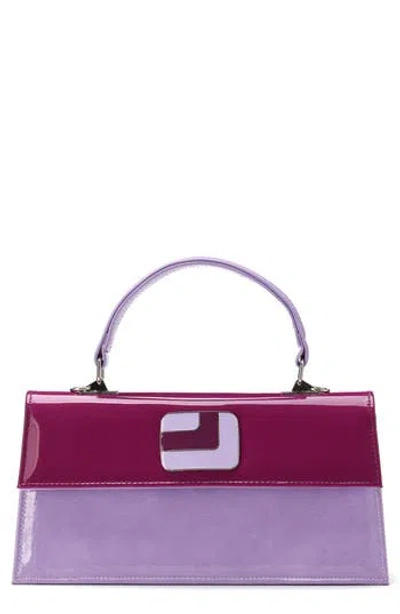Ninety Union Faith Clutch Bag In Purple