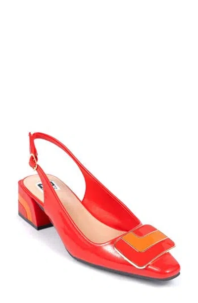 Ninety Union Faith Slingback Pump In Red