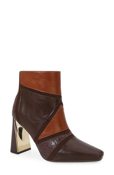 Ninety Union Feebe Side Zip Bootie In Animal Print