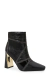 Ninety Union Feebe Side Zip Bootie In Black