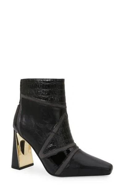 Ninety Union Feebe Side Zip Bootie In Black