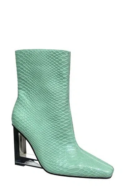 Ninety Union Fire Snip Toe Bootie In Mint