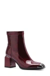 Ninety Union Fortune Square Toe Boot In Burgundy