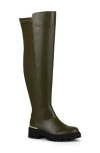 Ninety Union Freeport Over-the-knee Boot In Green