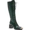 Ninety Union Fuji Cap Toe Boot In Green