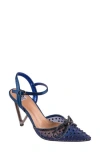 Ninety Union Gloria Embellished Pump In Blue