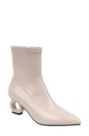 Ninety Union Greece Pointed Toe Bootie In Beige