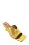 Ninety Union Gypsy Square Toe Mule In Gold