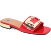 Ninety Union Hardware Metal Lock Slide With Metallic Heel