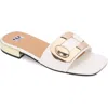 Ninety Union Hardware Metal Lock Slide With Metallic Heel
