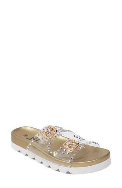 Ninety Union Havan Buckle Sandal In Gold