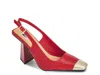 Ninety Union Jane Cap Toe Slingback Pump In Multi