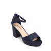 Ninety Union Jassy Block Heel Sandal In Navy