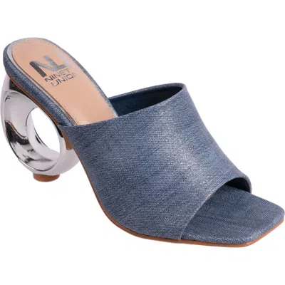 Ninety Union Jloo Slide Pump In Denim