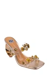 Ninety Union Joyful Embellished Slide Sandal In Gold