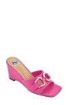Ninety Union Kensy Wedge Sandal In Fuchsia