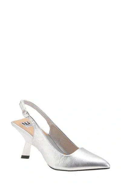 Ninety Union Koko Slingback Pump In Silver