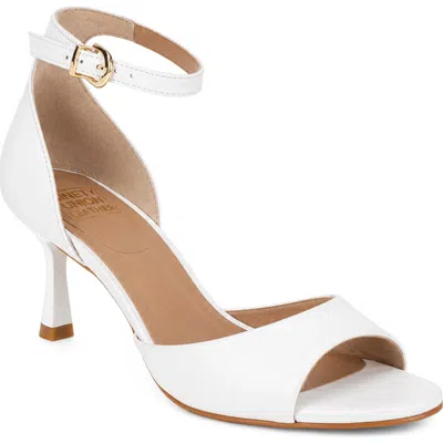 Ninety Union Korsia Ankle Strap Sandal In White