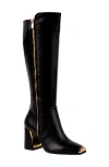 Ninety Union Link Nipped Toe Knee High Boot