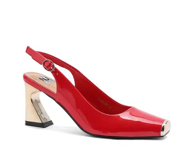 Ninety Union Loraine Pump In Red