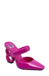 Ninety Union Luna Mule Pump In Fuchsia